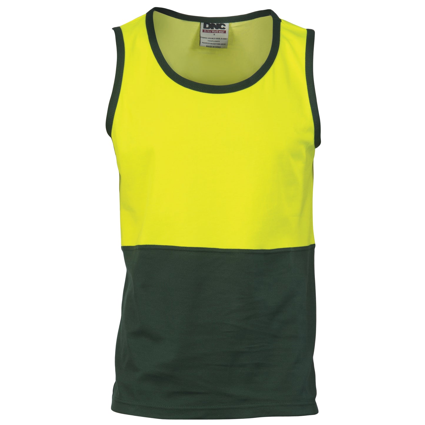 Yellow/Bottle Green