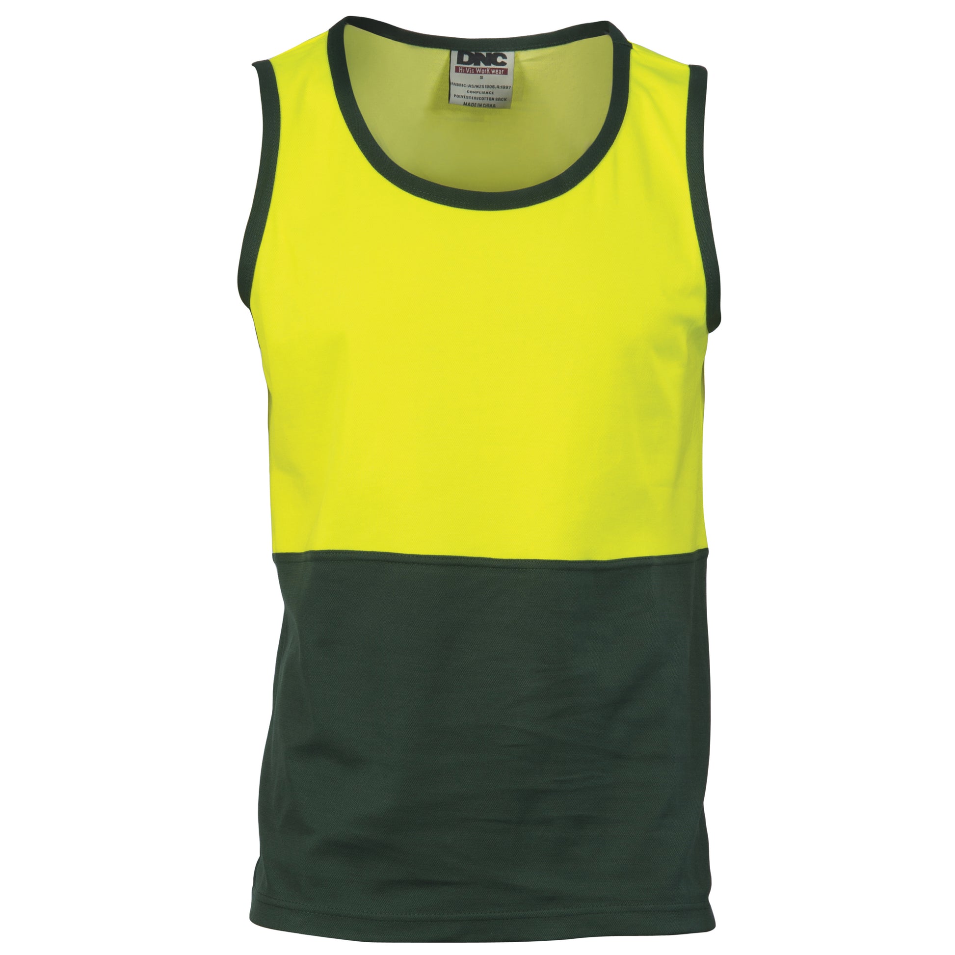 Yellow/Bottle Green