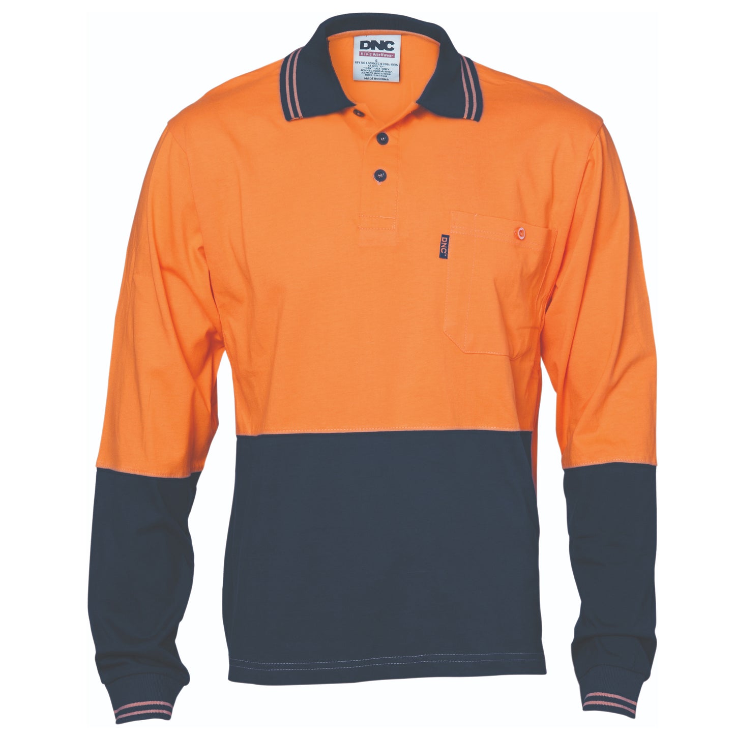 Orange/Navy