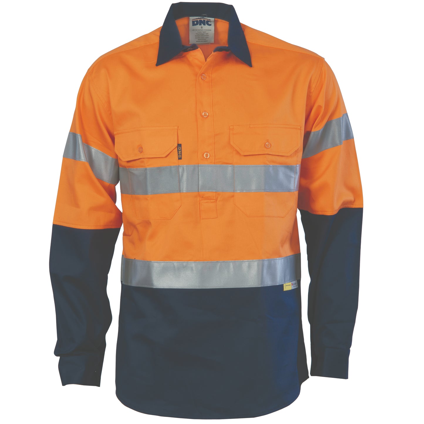 Orange/Navy