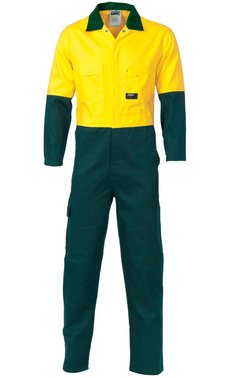 HiVis Two Tone Cotton Overall