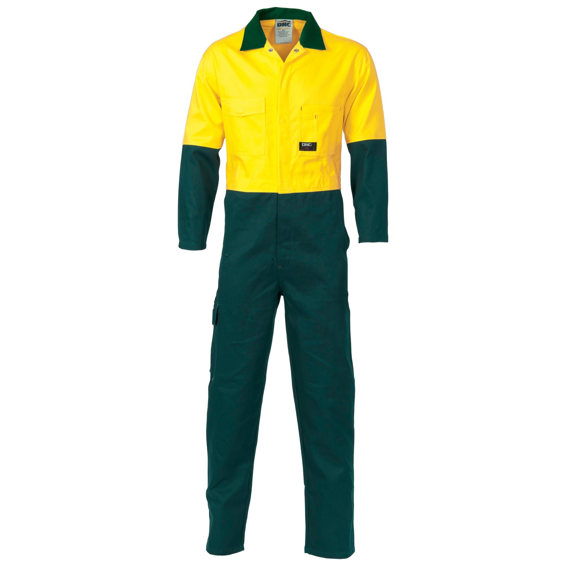 Yellow/Bottle Green