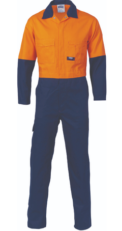 HiVis Two Tone Cotton Overall