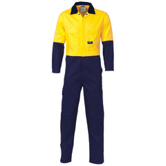 HIVIS Cool-Breeze 2-Tone Lightweight Cotton Coverall