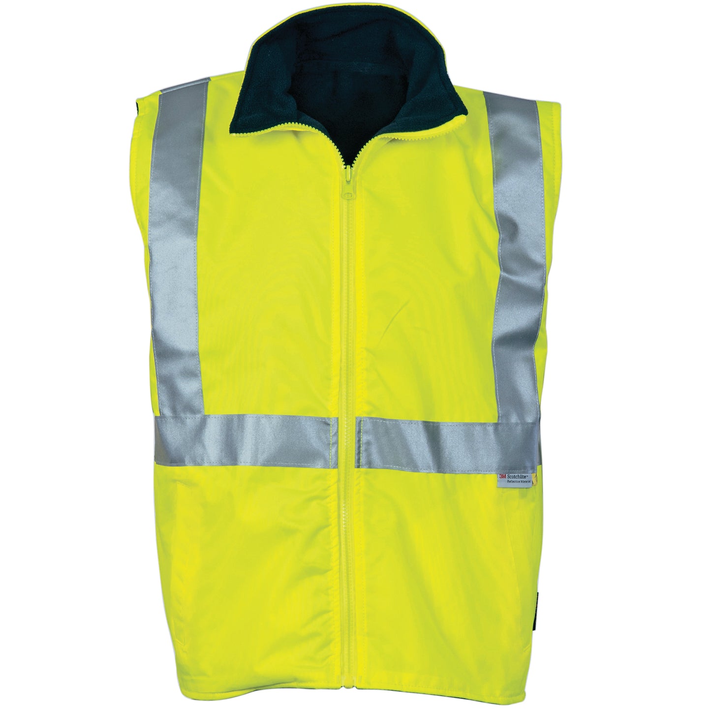3865 HiVis Reversible Vest with 3M R/Tape