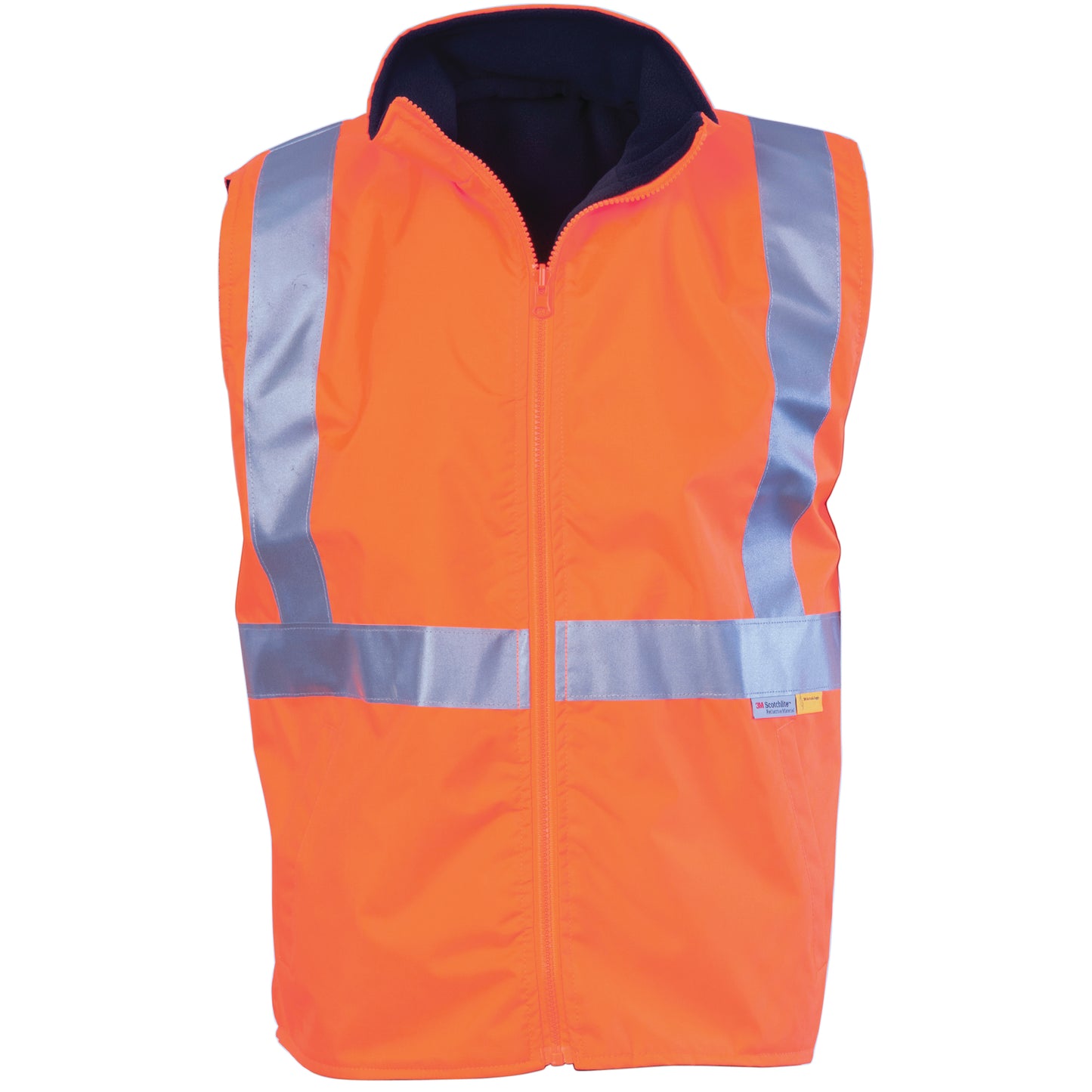 Orange/Navy