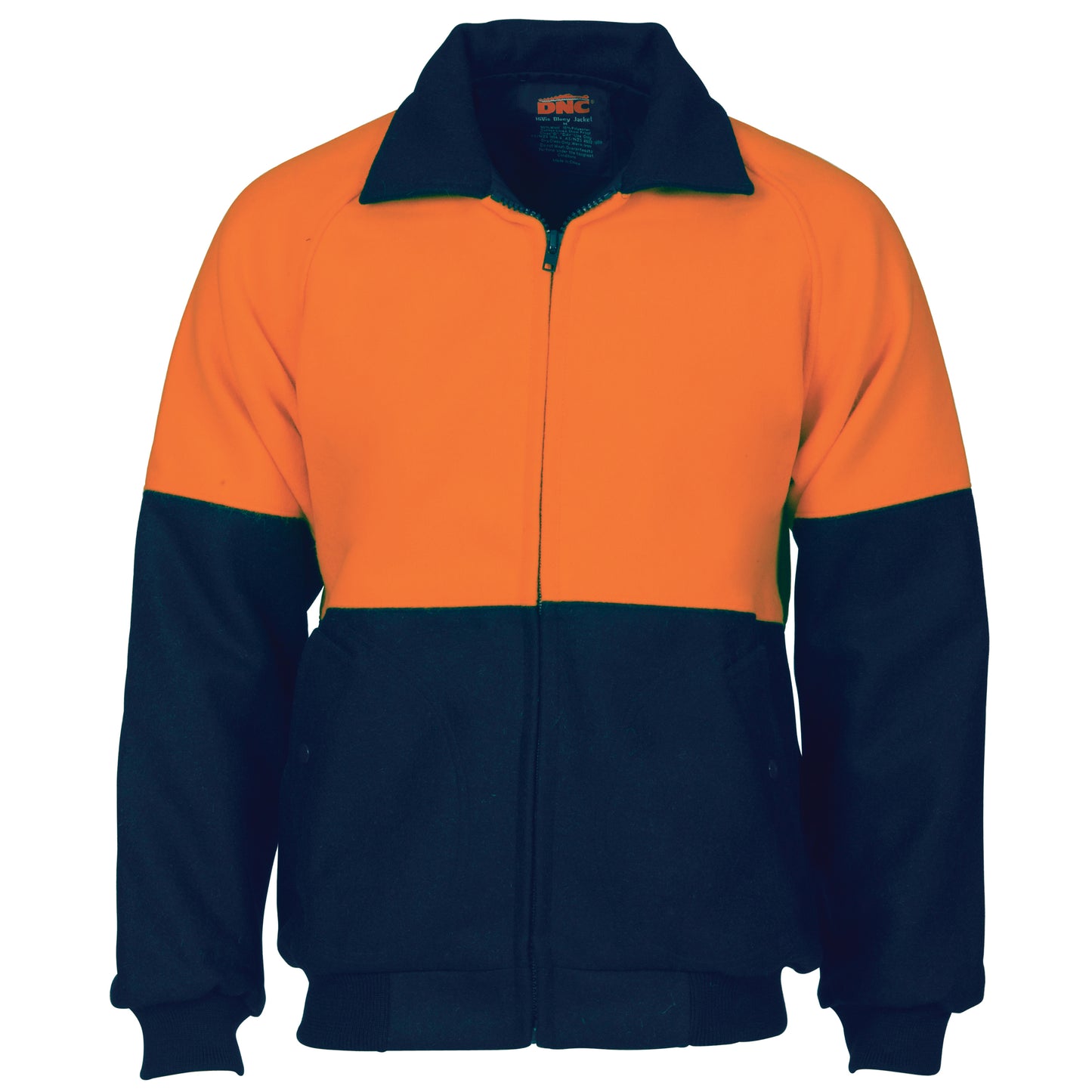 3869 HiVis Two Tone Bluey bomber jacket