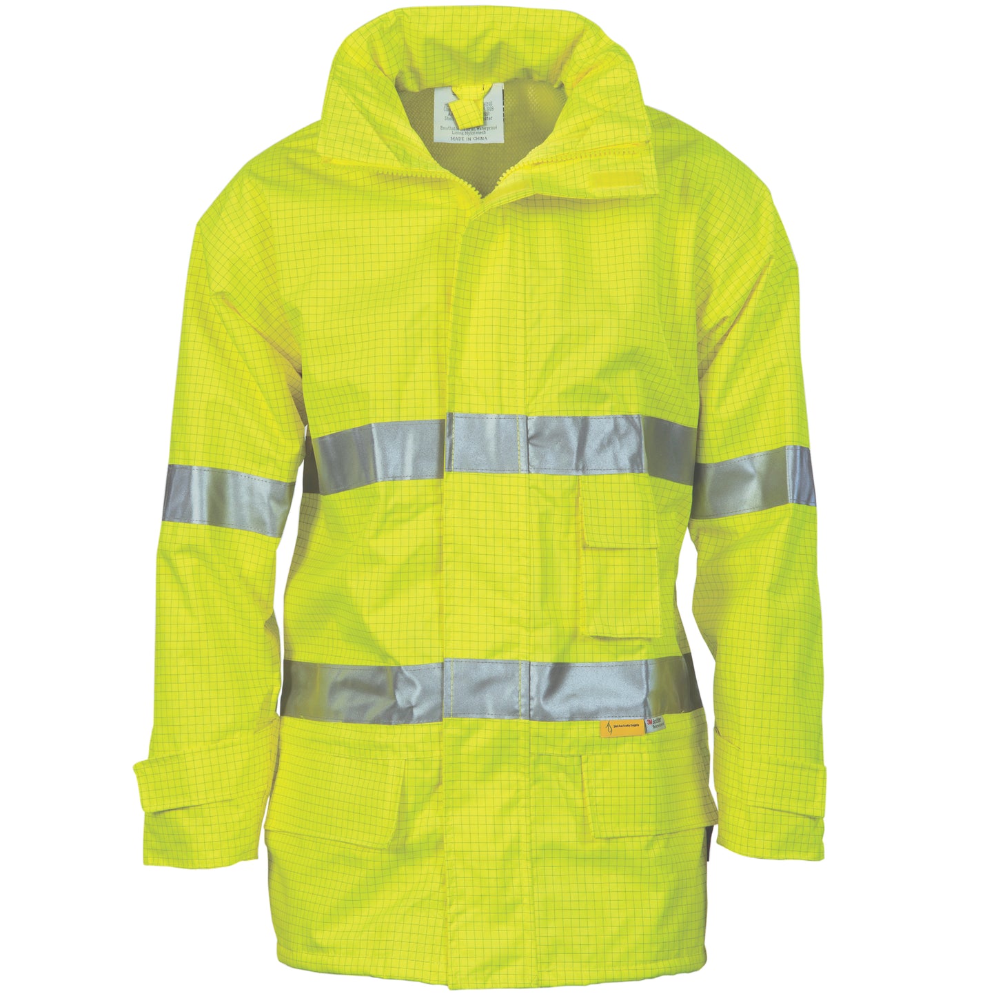 3875 HiVis Breathable Anti-Static Jacket with 3M R/Tape