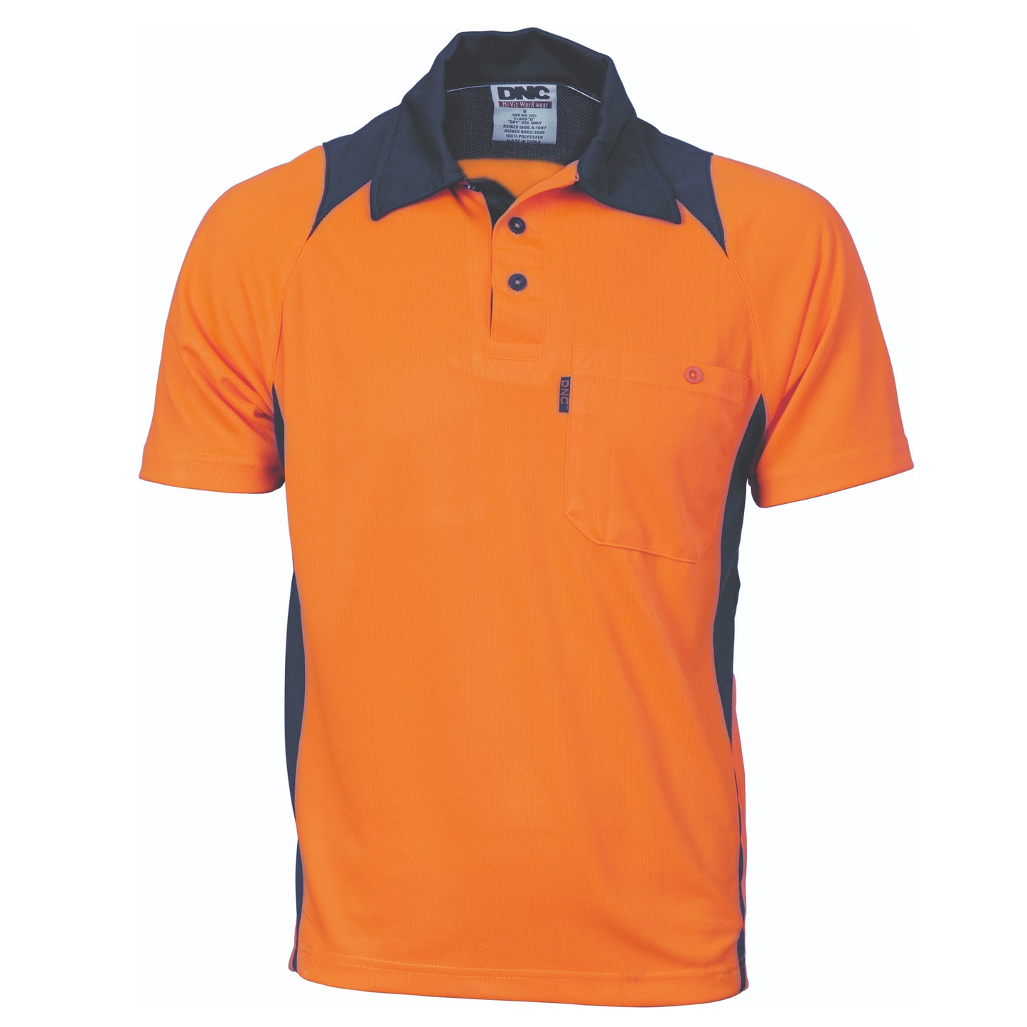 Orange/Navy