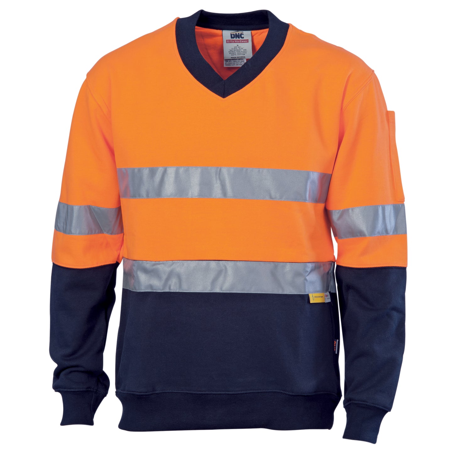 Orange/Navy