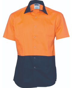 Hi Vis Cool Breeze Food Industry Cotton Shirt - SS