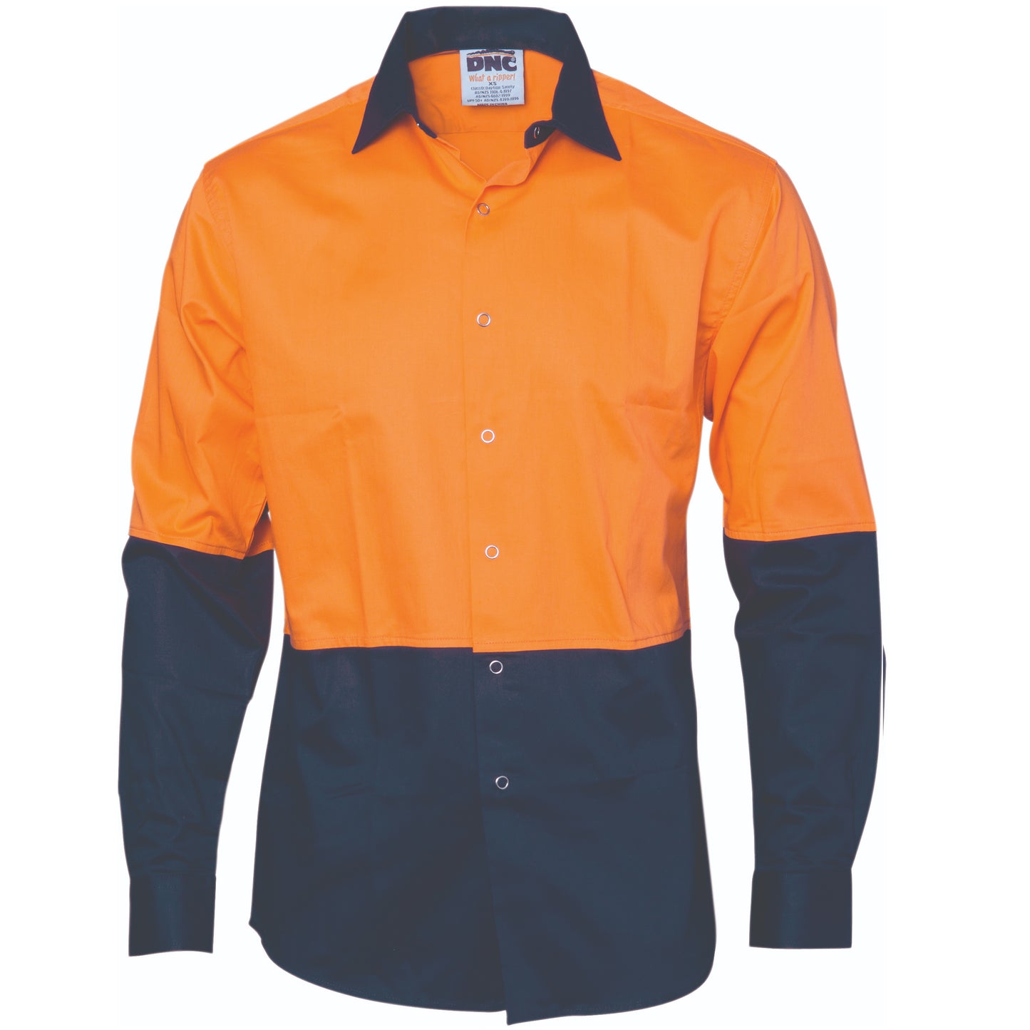 Orange/Navy