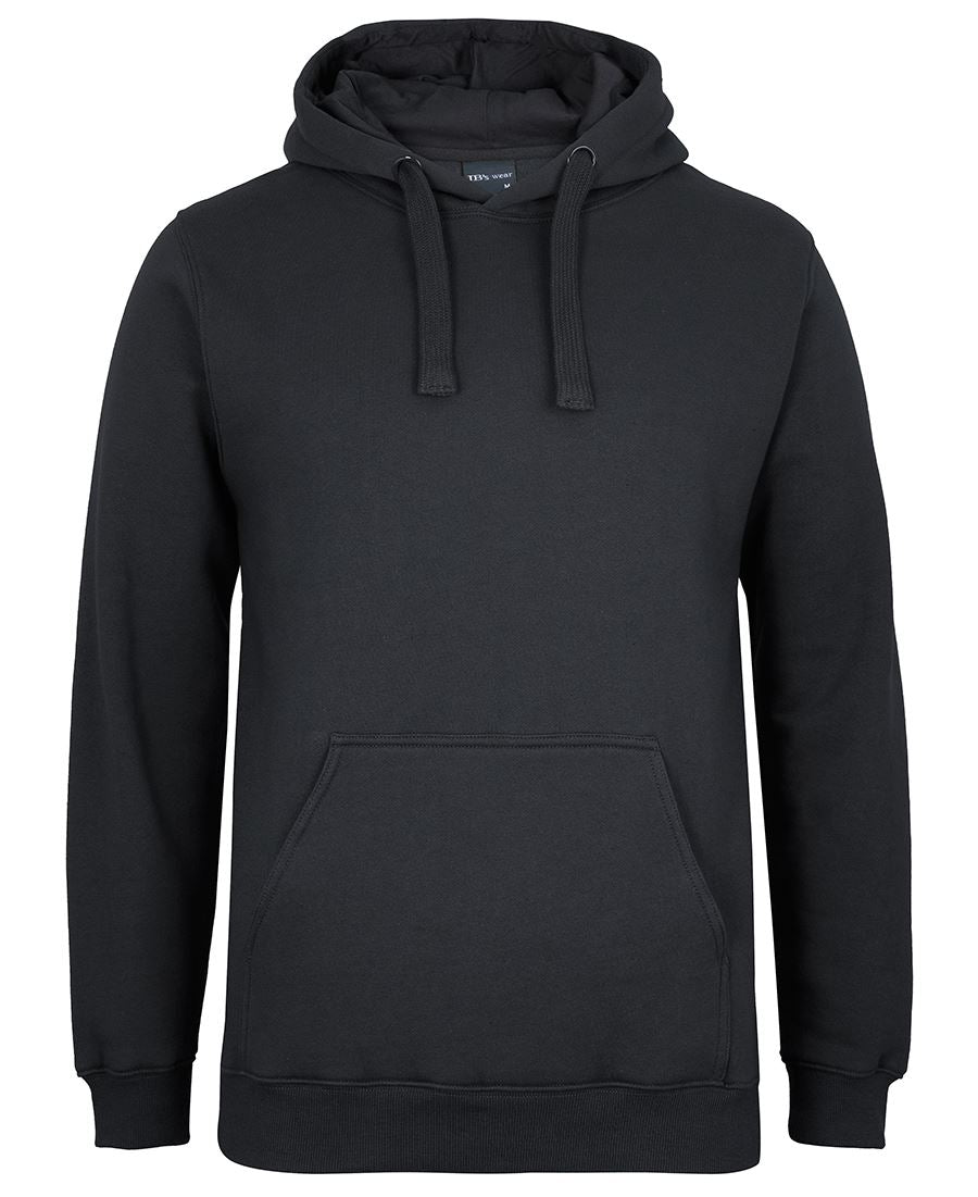 JB's Fleecy Hoodie Black Marle