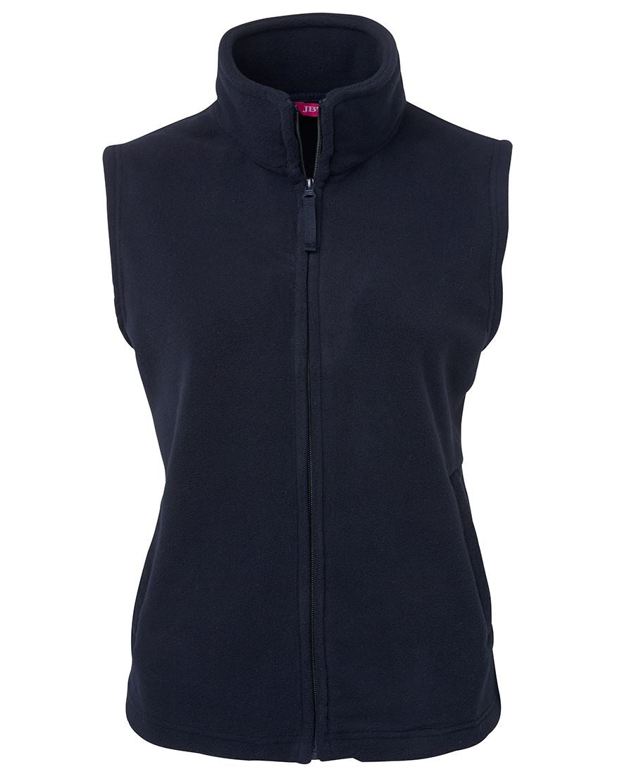 JB's Ladies Polar Vest Black-16