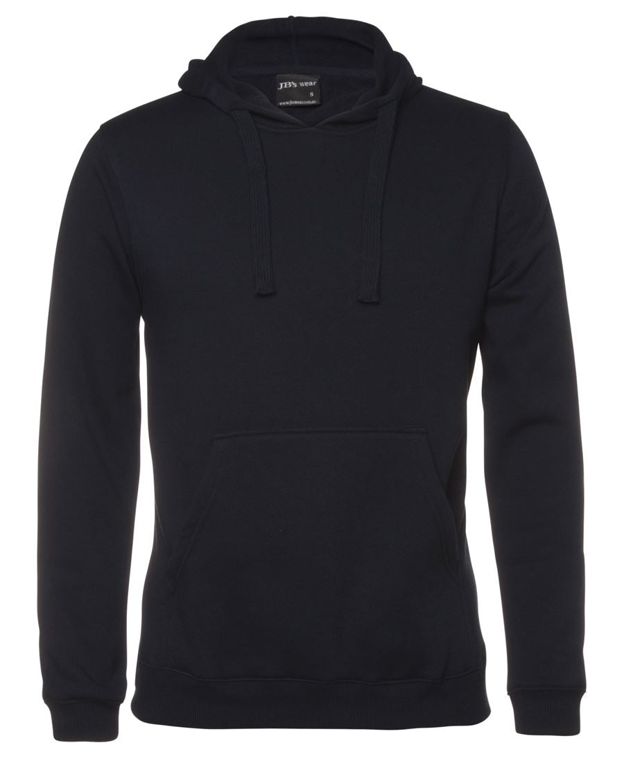 JB's P/C Pop Over Hoodie Black-2Xs