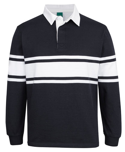 3RY3 3 Stripe Yarn Dyed Rugby