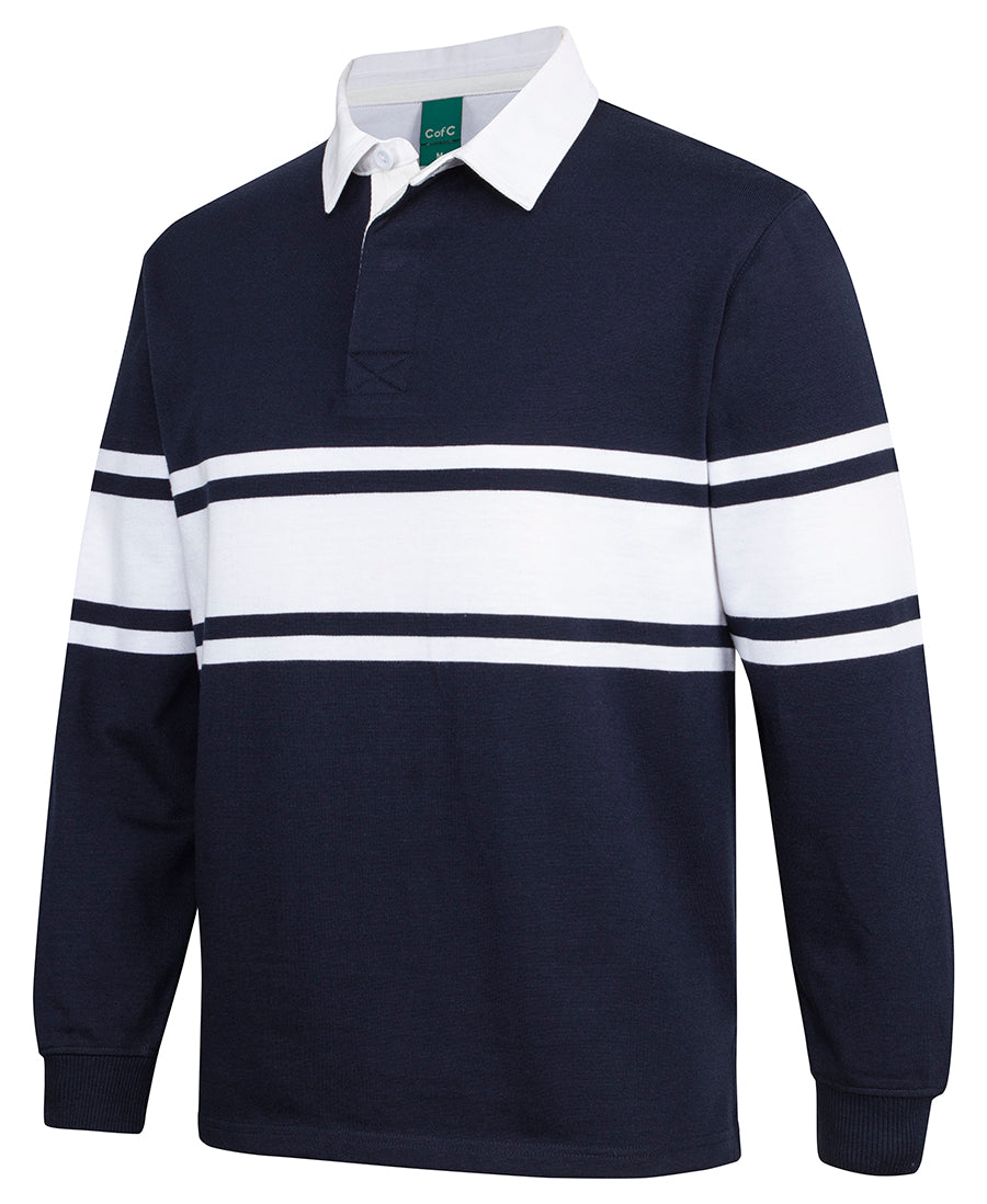 3RY3 3 Stripe Yarn Dyed Rugby