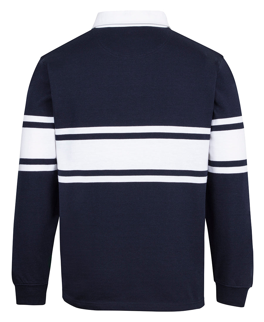 3RY3 3 Stripe Yarn Dyed Rugby