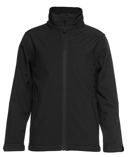 Pdm Kids Three Layer Softshell Jacket Black-04