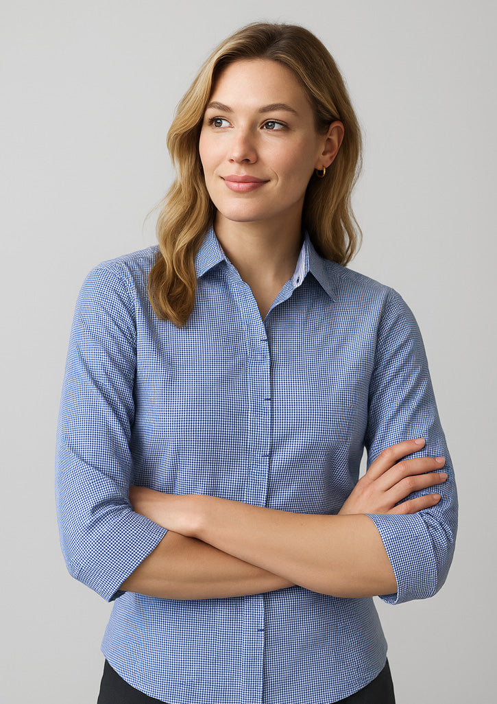 BizCorporate 42511 Womens Newport 3/4 Sleeve Shirt