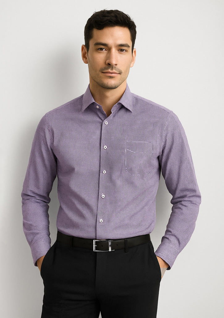 BizCorporate 42520 Mens Newport Long Sleeve Shirt
