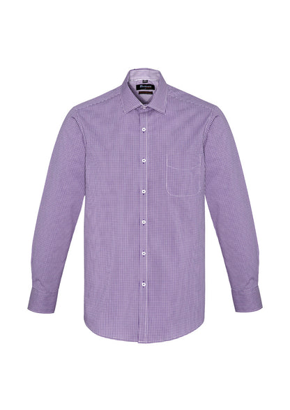 BizCorporate 42520 Mens Newport Long Sleeve Shirt product front