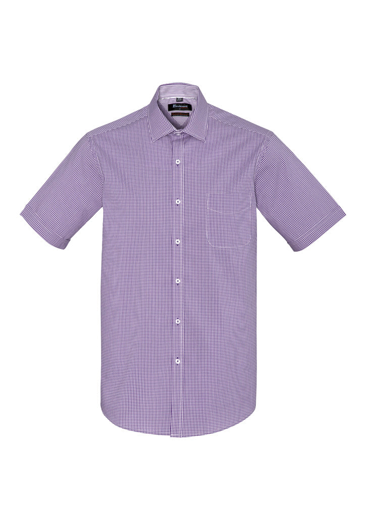 BizCorporate 42522 Mens Newport Short Sleeve Shirt product front