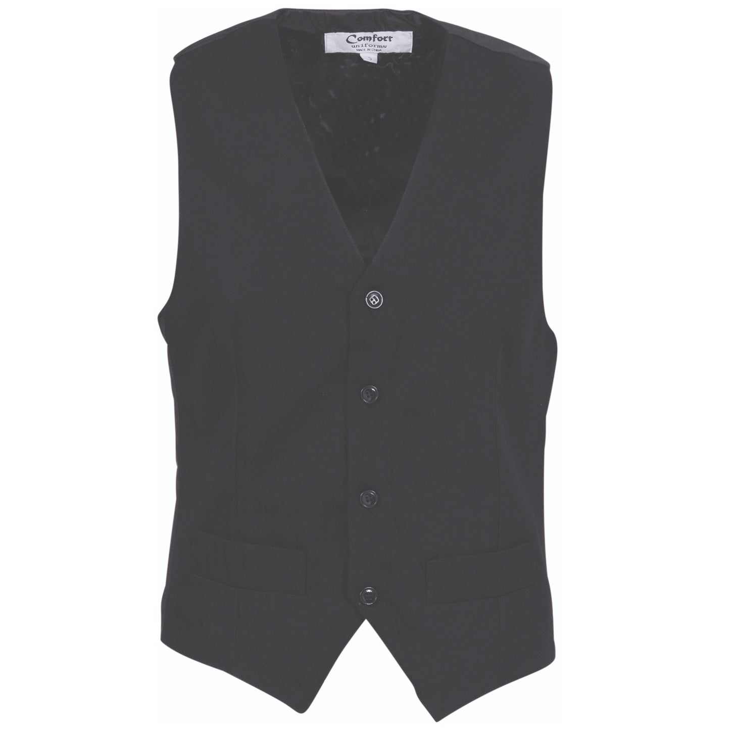 4301 Mens Black Vest