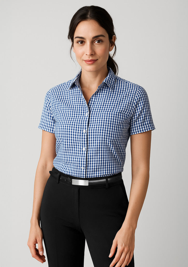BizCorporate 43412 Womens Springfield Short Sleeve Shirt