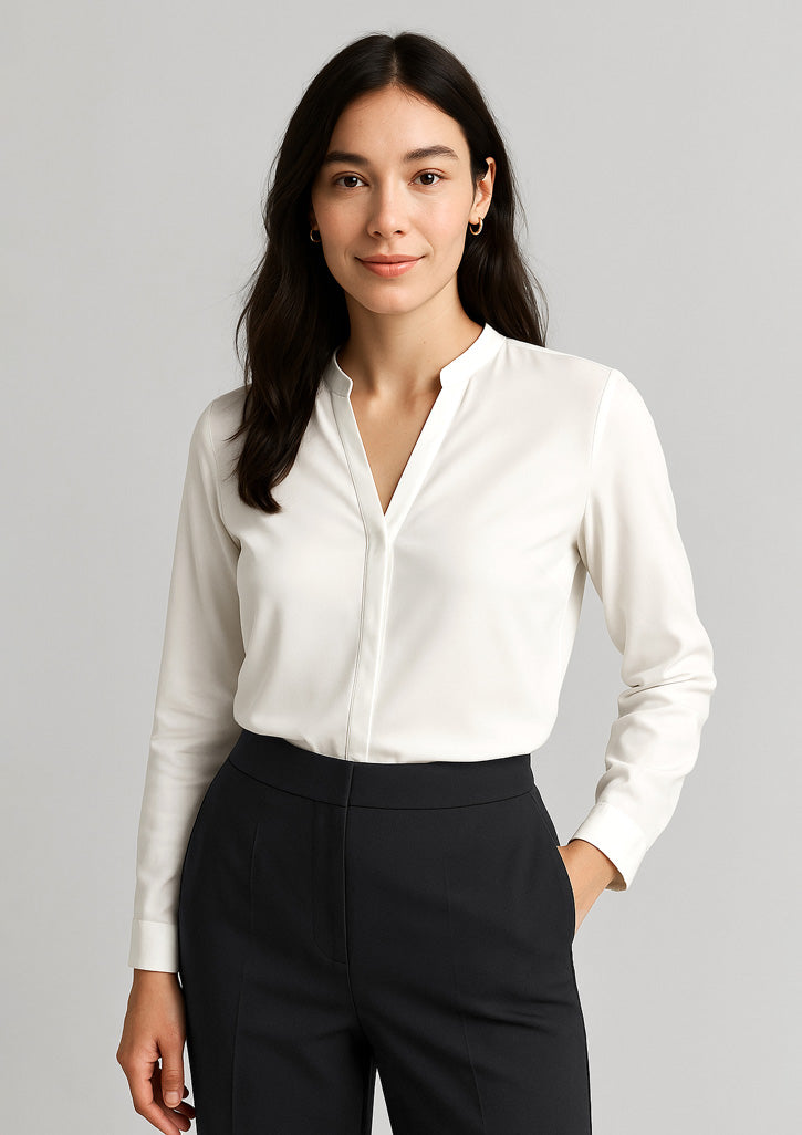 BizCorporate 44210 Womens Juliette Long Sleeve Blouse