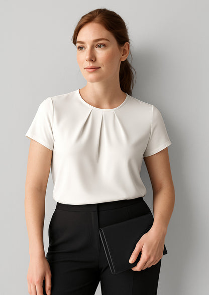 BizCorporate 44412 Womens Blaise Short Sleeve Top