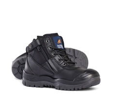Black Hero - Mongrel Boots 461050 Wheat ZipSider Boot w/ Scuff Cap