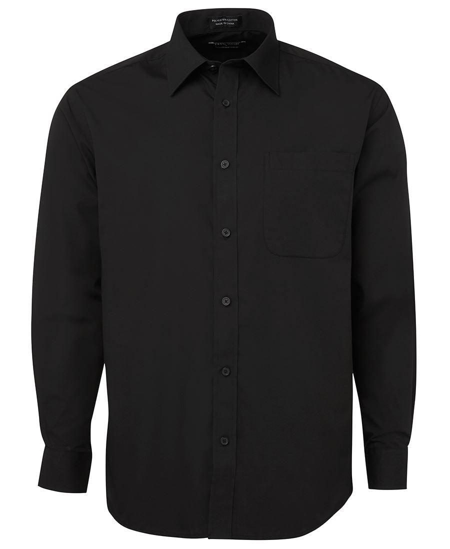 JB's L/S Poplin Shirt Black