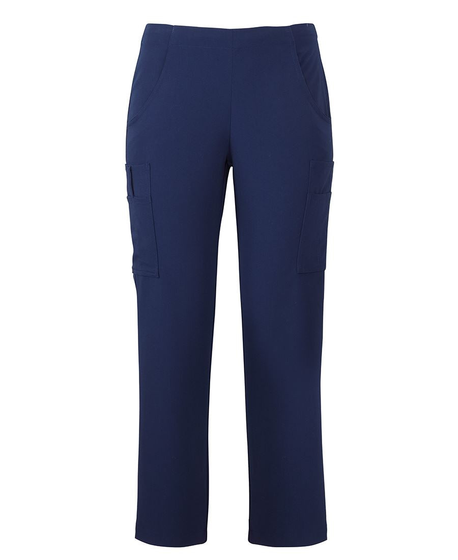 JB's Ladies Nu Scrub Cargo Pant Indigo