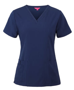 JB's Ladies Nu Scrub Top Indigo