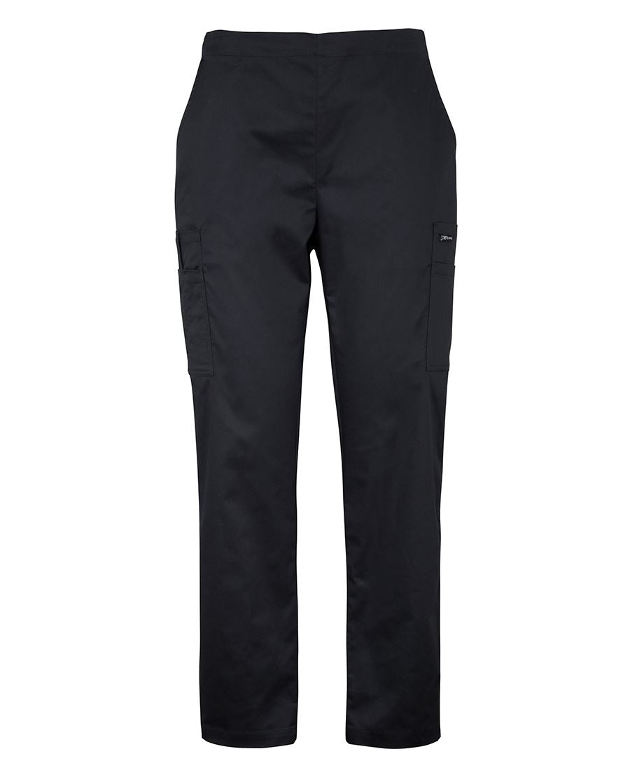 JB's Ladies Premium Scrub Cargo Pant Black