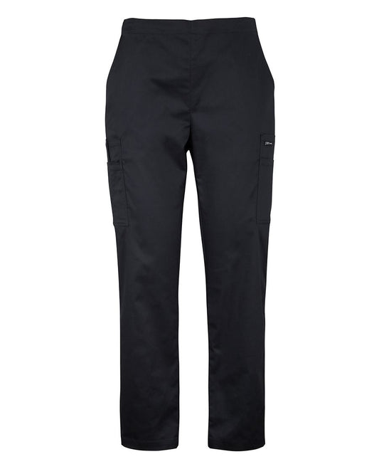 JB's Ladies Premium Scrub Cargo Pant Black
