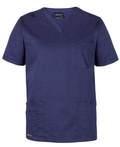 JB's Unisex Premium Scrubs Top Black