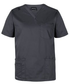 JB's Unisex Premium Scrubs Top Black