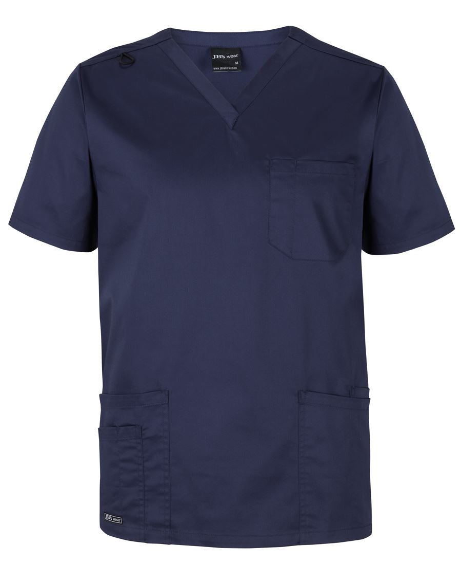JB's Unisex Premium Scrubs Top Black