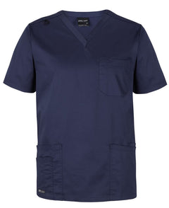 JB's Unisex Premium Scrubs Top Black