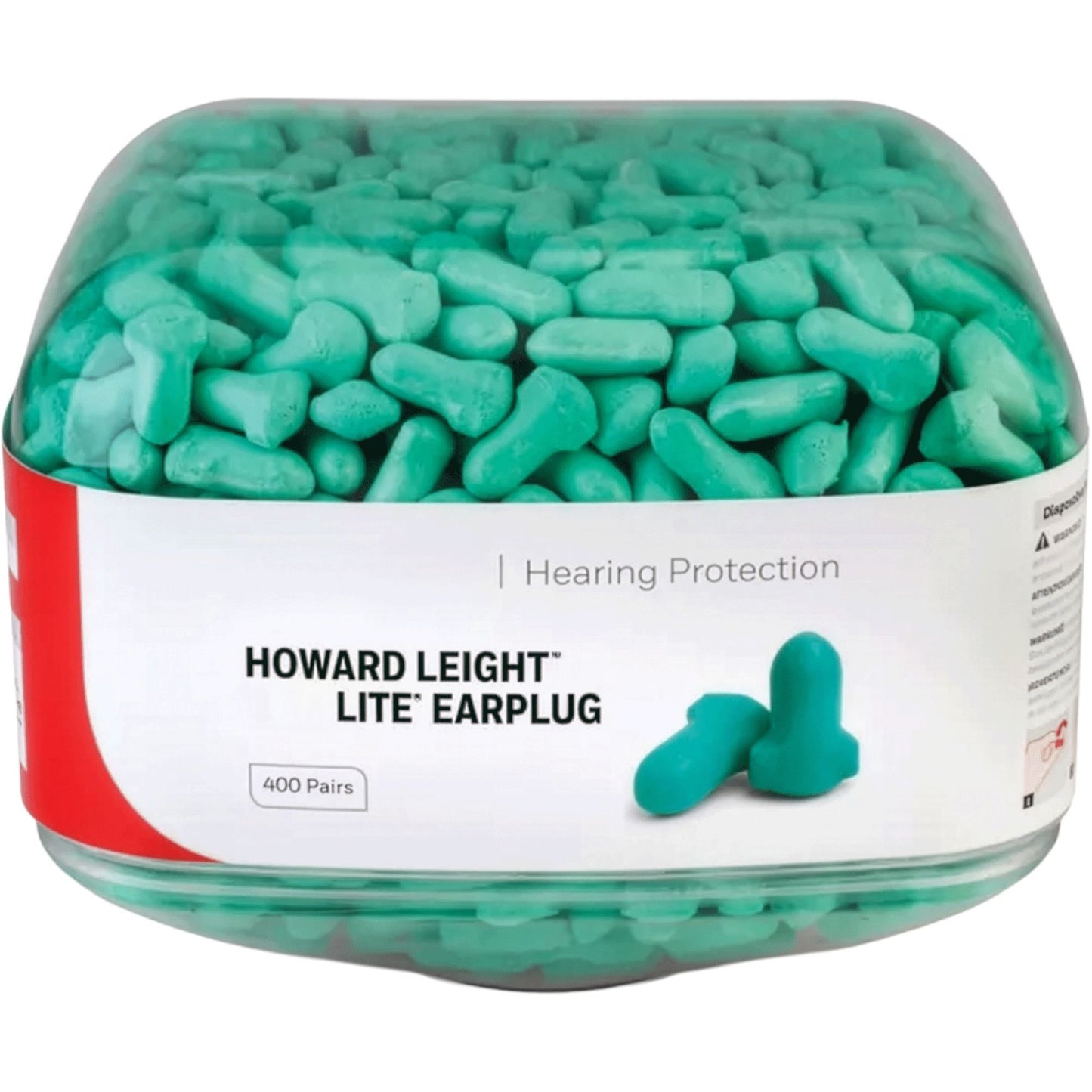 Howard Leight Prefilled canister of 400 pairs Maximum Lite Earplugs