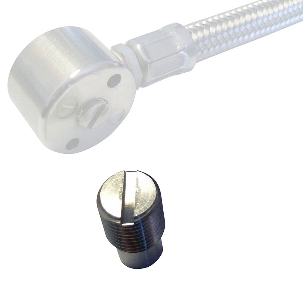 Pratt Safety Stainless Steel Metering Screw Pack Of 1 - Tapered