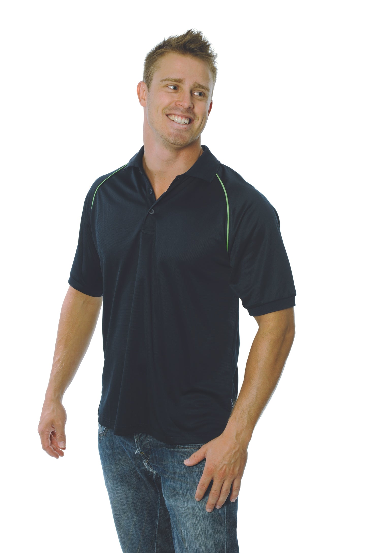 Navy/ Cool Lime
