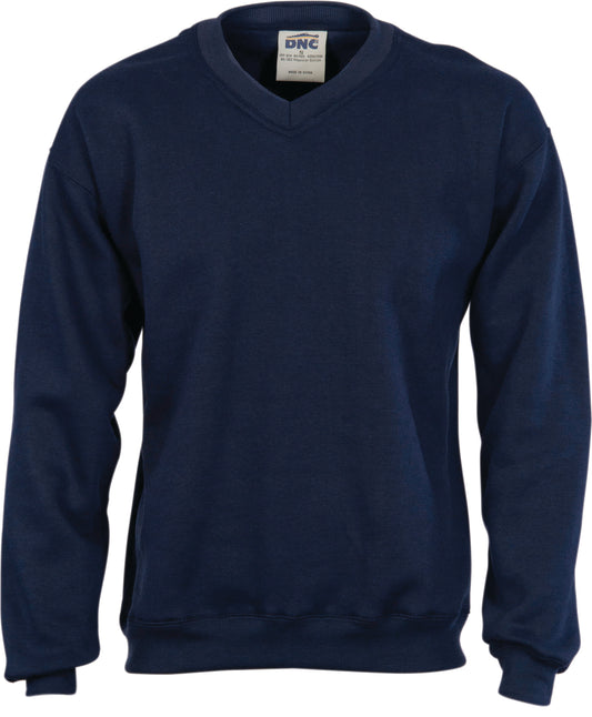 5301 V-Neck Fleecy Sweatshirt (Sloppy Joe)