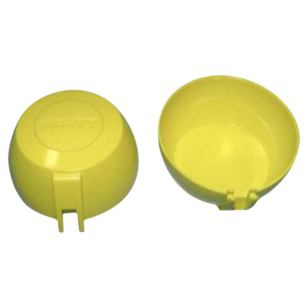 Pratt Safety Dust Cover Caps For Single Eye Wash Nozzle Assembly Pk Of 2