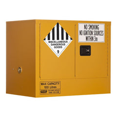 Pratt Safety Miscellaneous Dangerous Goods Storage Cabinet: 100L - 2 Doors - 1 Shelf