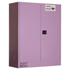Pratt Safety Corrosive Substance Storage Cabinet: Metal - 350L - 2 Doors - 3 Shelves