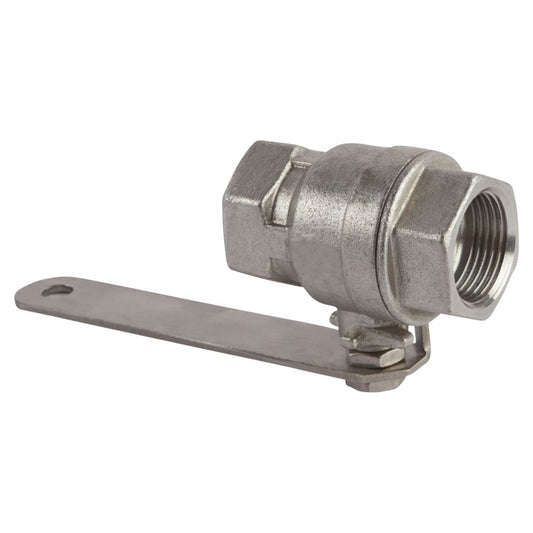 Pratt Safety Pratt 25mm S/Steel Ball Valve with Lever Arm Suits All Elite Showers