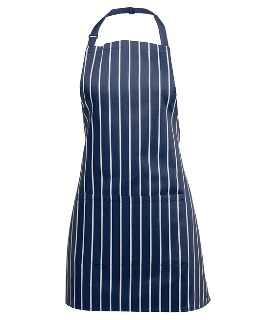 JB's 65X71 Bib Apron Navy/White